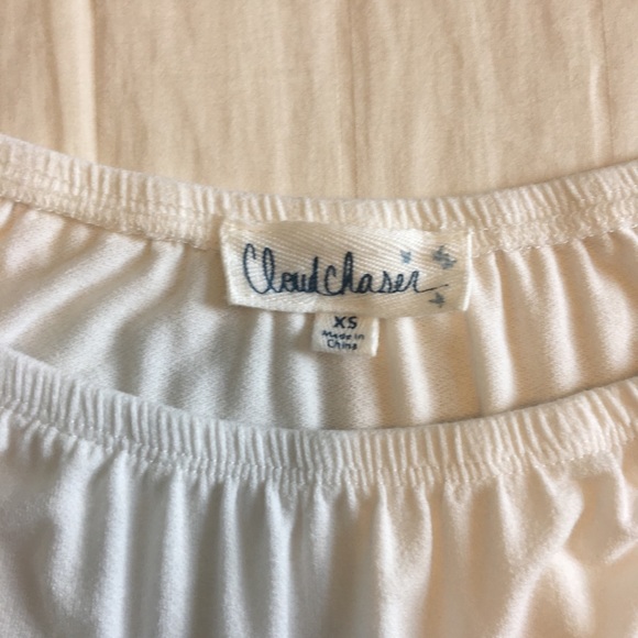 NWOT Cloud Chaser White Off the Shoulder Top - Picture 7 of 7